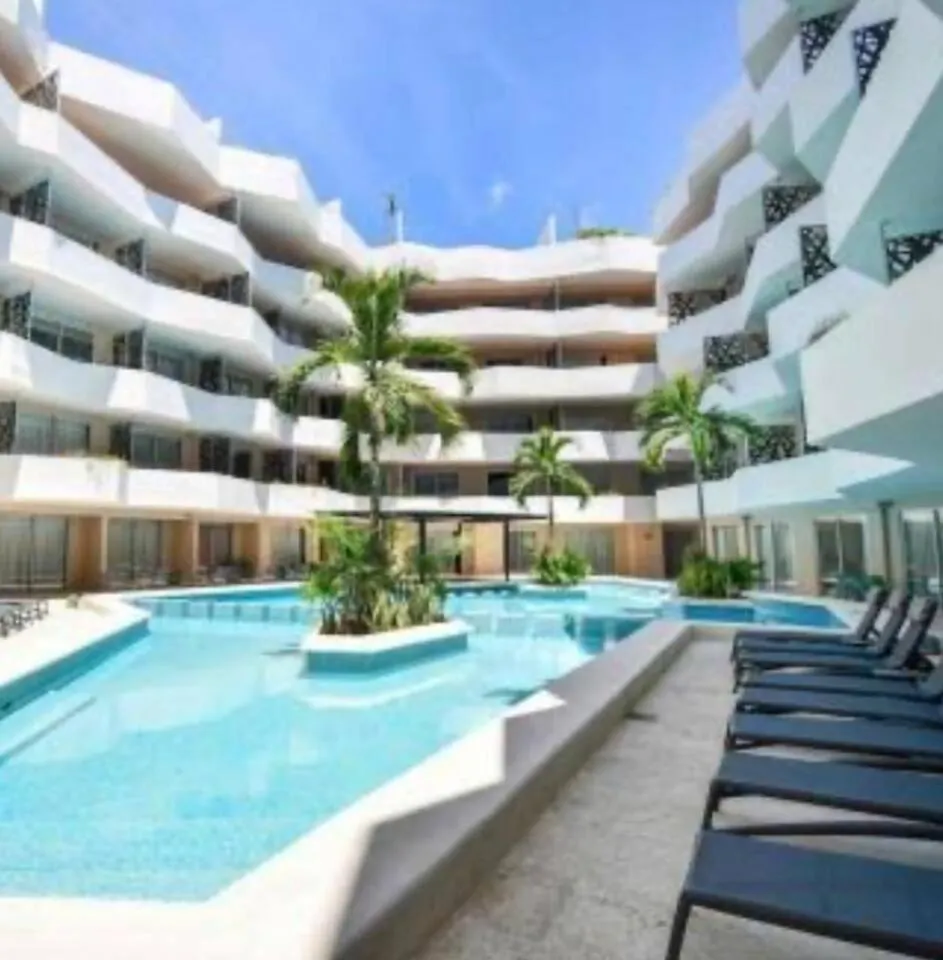 Hermoso Depa De 2 Rec En Playa Del Carmen 100Mb 0*,