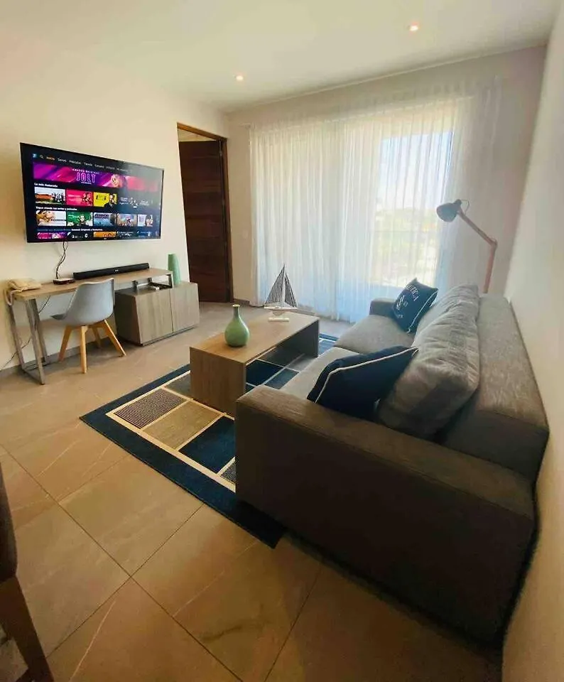 Apartment Hermoso Depa De 2 Rec En Playa Del Carmen 100Mb Mexico